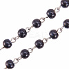 Handmade Glass Pearl Beads Chains AJEW-ph00493-06-4