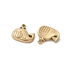 304 Stainless Steel Charms STAS-L022-500G-2