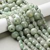 Natural Chinese Jade Beads Strands G-B138-A01-01-1
