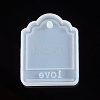 Pendant Silicone Molds X-DIY-L021-47-2