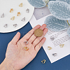 16Pcs 8 Style Alloy Clip-on Earring Findings FIND-FH0008-05-5