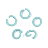 Spray Painted Iron Open Jump Rings IFIN-T017-04C-05-1