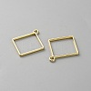 Alloy Rhombus Pendants PALLOY-WH0048-28-2