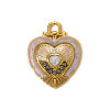 304 Stainless Steel Rhinestone Pendants STAS-OY009-50G-1