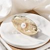 Oval Alloy Adjustable Rings for Women LS-RJEW-B108-05KCG-3