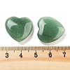Heart Natural Green Aventurine Palm Stones G-C134-06A-15-3