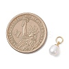 Natural Cultured Freshwater Pearl Rice Charms PALLOY-JF04830-2