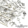 30Pcs 10 Styles Tibetan Style Alloy Pendants FIND-YW0006-80-1