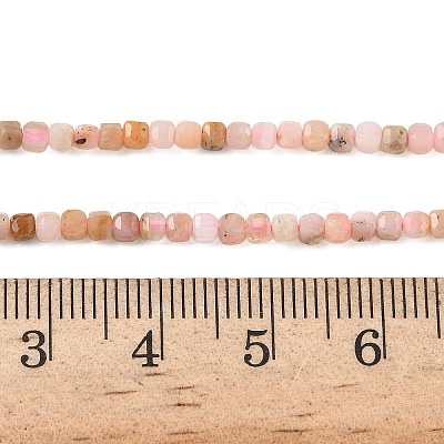 Natural Pink Opal Beads Strands G-Z104-C01-2mm-1