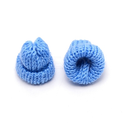 Mini Pet Woolen Yarn Hat AJEW-WH0237-71C-1