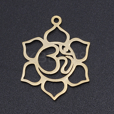 201 Stainless Steel Pendants STAS-T054-JN781-2-1