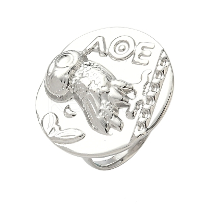 304 Stainless Steel Adjustable Finger Rings for Women RJEW-K298-01P-1