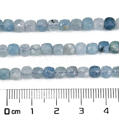 Natural Aquamarine Beads Strands G-L587-C02-01-1