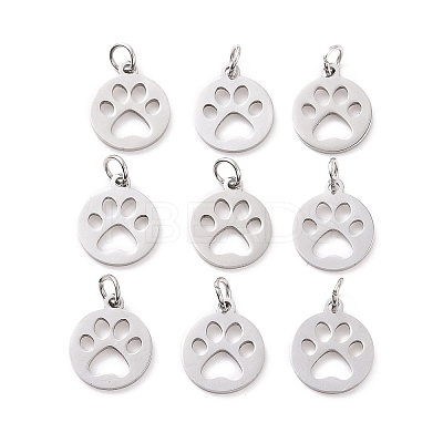 Non-Tarnish 304 Stainless Steel Pendants STAS-Q201-T455S-1