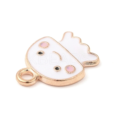 Alloy Enamel Pendants ENAM-C016-01A-1