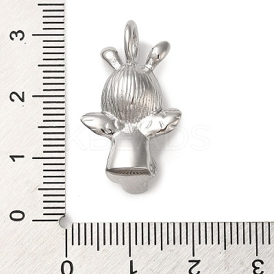 Non-Tarnish 304 Stainless Steel Pendants STAS-Q252-13P-1