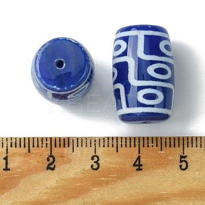 Tibetan Style dZi Beads G-C102-05E-1