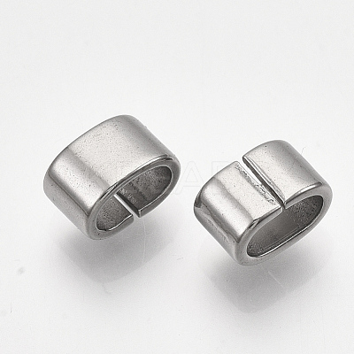 Non-Tarnish 304 Stainless Steel Slide Charm STAS-T045-36P-1