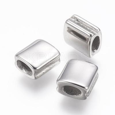 Tarnish Resistant 304 Stainless Steel Beads STAS-E130-02P-1