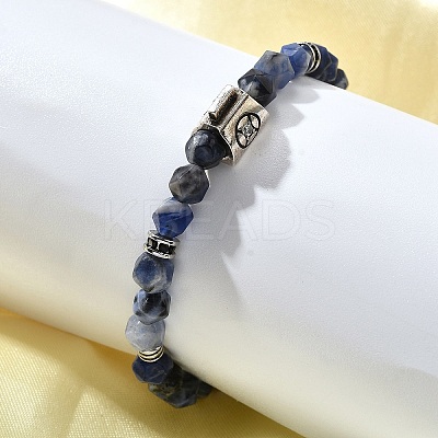 Brass Beaded Bracelets BJEW-Z094-03A-1