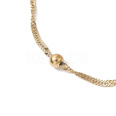 304 Stainless Steel Satellite Chains Bracelets BJEW-JB11505-1