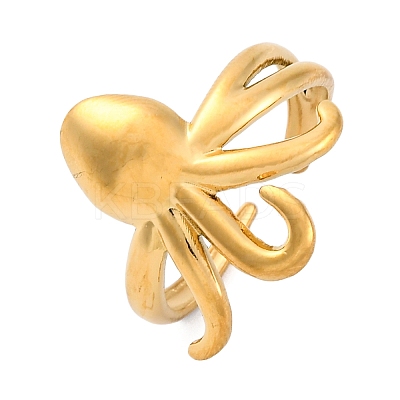 Marine Animal Theme 304 Stainless Stee Open Cuff Rings LS-RJEW-Q005-01C-G-1