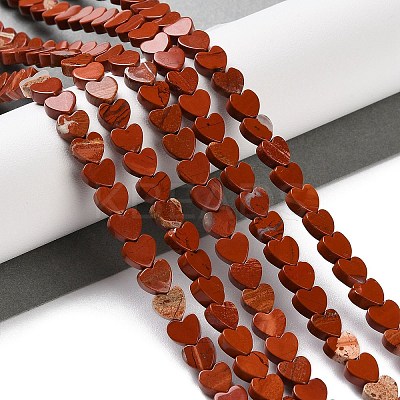 Natural Red Jasper Beads Strands G-M403-A09-02-1