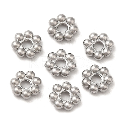 Non-Tarnish 304 Stainless Steel Spacer Beads STAS-H176-04D-P-1