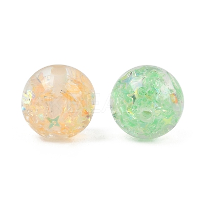 Transparent Resin Beads RESI-C070-06B-1