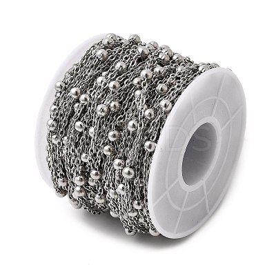304 Stainless Steel Cable Chains CHS-L033-01P-03-1