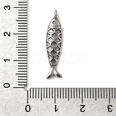 304 Stainless Steel Pendants STAS-B103-05E-P-1