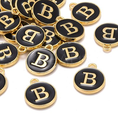 Golden Plated Alloy Charms ENAM-S118-02B-1