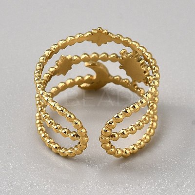 Alloy Adjustable Cuff Finger Rings RJEW-WH0014-21B-1