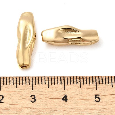 Brass Textured Beads KK-M270-13G-1