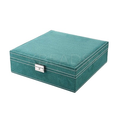 Velvet & Wood Jewelry Boxes VBOX-I001-03A-1