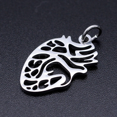 Non-Tarnish 201 Stainless Steel Pendants STAS-T046-JA352-1-1