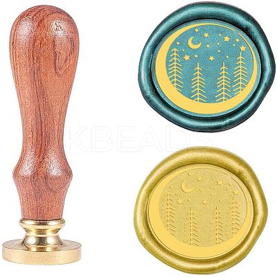 Wax Seal Stamp Set AJEW-WH0131-591-1