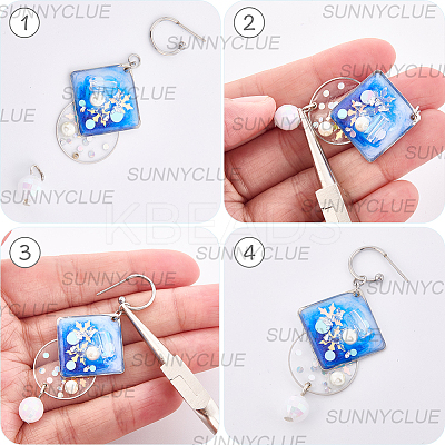 40Pcs 304 Stainless Steel Stud Earring Findings STAS-SC0010-33P-1