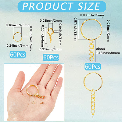 DIY Jewelry Making Findings Kits DIY-SP0004-16G-1