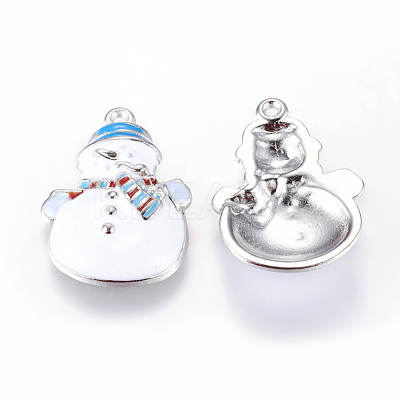 Alloy Enamel Pendants EA796Y-1
