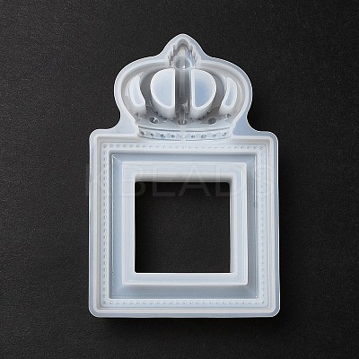 Crown Theme DIY Photo Frame Silicone Molds DIY-P074-01A-1