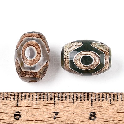 Tibetan Style dZi Beads TDZI-N001-009-1