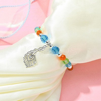 Glass Beaded Curtain Tiebacks Clips AJEW-BA00121-02-1