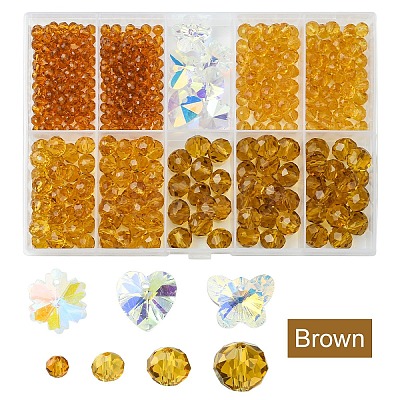 DIY Glass Beads & Charms Jewelry Making Finding Kit DIY-YW0009-03C-1