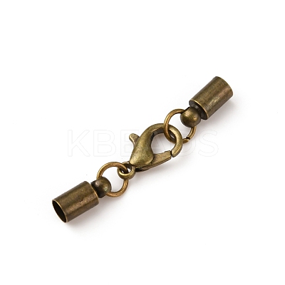 Brass Lobster Claw Clasps FIND-WH0044-78AB-1
