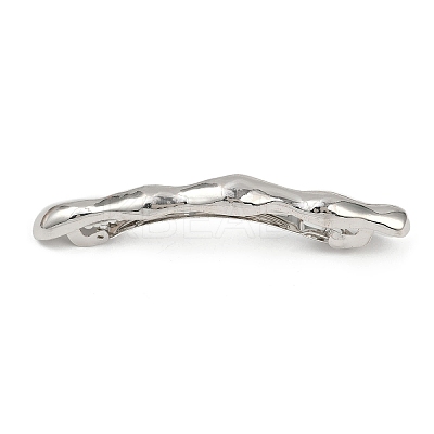 Alloy with Iron Clip Hair Barrettes PHAR-G014-02A-P-1