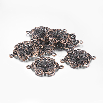 Tibetan Style Alloy Links RLF9353Y-NF-1