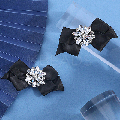 1 Pair Polyester Shoe Decorations AJEW-GF0009-14-1