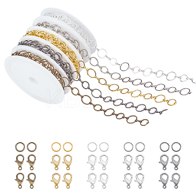DIY Chain Necklaces Making Kits DIY-AR0001-55-1