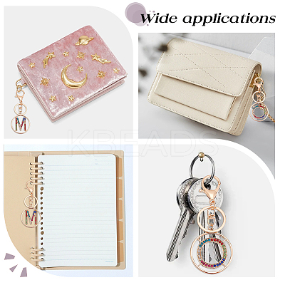 Alloy Colorful Rhinestone Keychain KEYC-WR0001-26-1